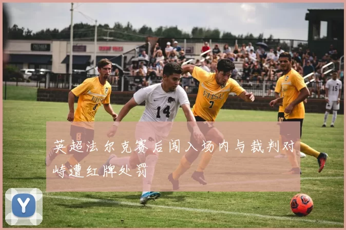 英超法尔克赛后闯入场内与裁判对峙遭红牌处罚